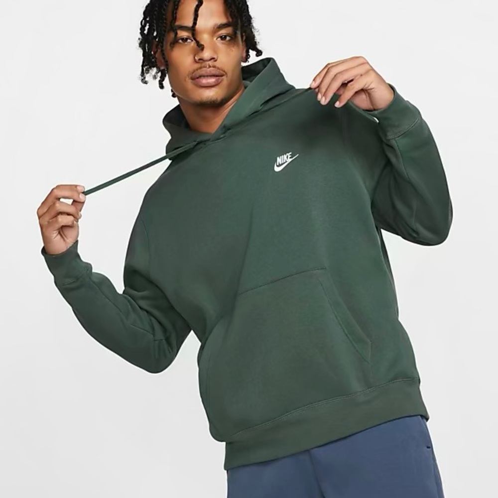 NIKE SPORTSWEAR CLUB FLEECE GALACTIC JADE HOODIE